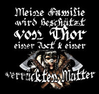 Meine Familie - Ladyshirt Wikingershirt Thor Odin Wotan...