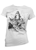 Freyr und Gullinburst - Ladyshirt Odin Thor Walhalla...