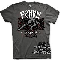 Fenris Wolf Vangandr Herren  Tshirt Odin Ragnaroek 4XL
