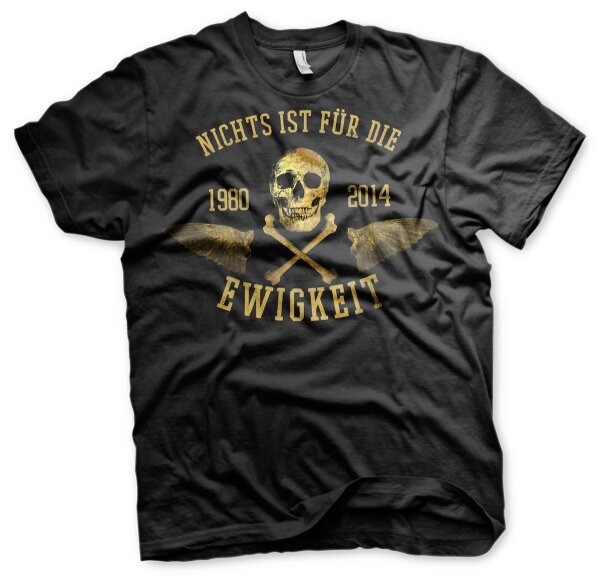 Nichts ist f&uuml;r die Ewigkeit V3- Herren T-Shirt b&ouml;se Deutschrock frei onkel 2XL