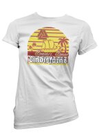 Sommer Sonne Lindisfarne Damen Tshirt Vikings Wikinger...
