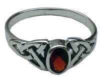 Damenring - Celtic Crystal