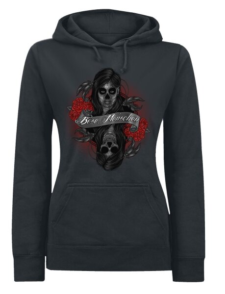 B&ouml;se Menschen Mujer Bonita Muerta - Damenkapuzenpulli