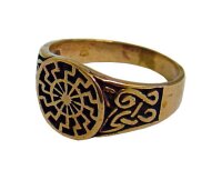 Ring - Schwarze Sonne BRONZE
