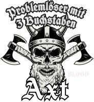 Probleml&ouml;ser mit 3 Buchstaben Herren Tshirt Wikinger...