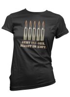 Geht ins Ohr bleibt im Kopf - Ladyshirt Damen