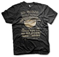 Met aus dem Sch&auml;del seines Feindes Herren Tshirt...