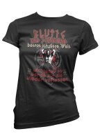 Blutig und schreinend betrat ich diese Welt Damen Tshirt...