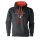 Blutig und schreinend betrat ich diese Welt Damen Kontrast Kapuzenpulli Vikings