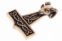 Widderkopf Thorhammer - BRONZE