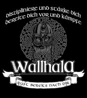 Diszipliniere und St&auml;rke dich Wallhalla Ruft bereits...