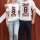 Partnershirt Adolf und Eva WEISS Tshirt Damen-M