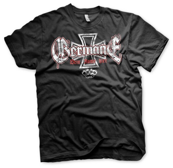 Germane WUNSCHNAME Herren Tshirt personalisiert