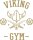 Viking Gym Schild und Schwert M&auml;nner Tshirt Training Sport