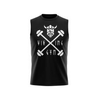 Viking Gym Hanteln M&auml;nner Tank Top Muskelshirt...