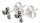 Ohrstecker Celtic Triskel Silber
