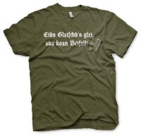 Eids glatschts glei Hemad Tshirt Bayern Wiesn Watschndanz...