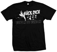 B&uuml;ck Dich FEE - Wunsch ist Wunsch Tshirt Funshirt...