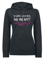 Klein lieb und nett - Lady Kapuzensweat Pulli mit Kapuze...