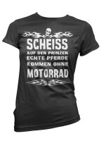Scheiss auf den Prinzen - Ladyshirt Funshirt Spass