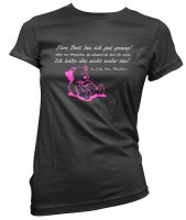 F&uuml;rs Bett bin ich gut genug! - Ladyshirt