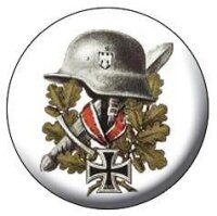 Soldatenhelm - Button