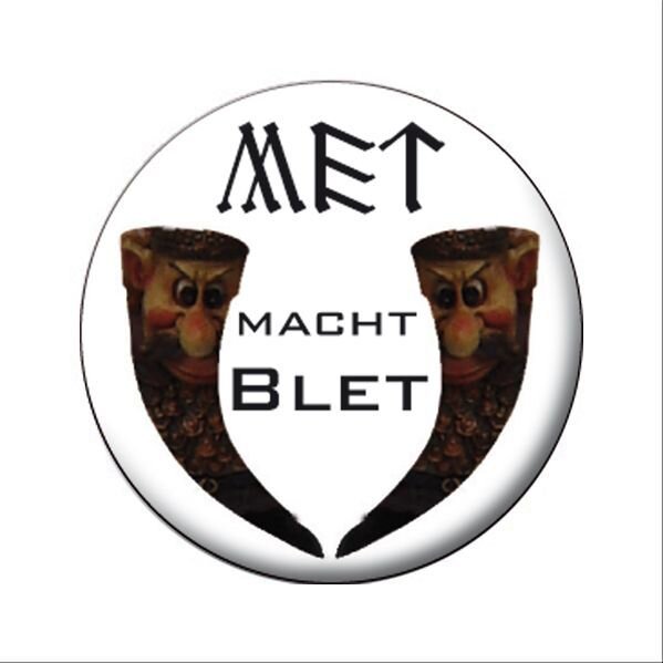 Met Macht BLET 1 - Button