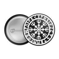 Nordischer Komkpass 2 Button Anstecker