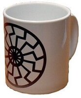 Schwarze Sonne - Tasse