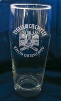 Deutschland einig Vaterland - Bierglas