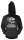 Ich trage schwarz - Kapuzensweat 666 Festival Blackmetal Lucifer