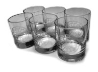Schwarze Sonne - Whiskygl&auml;ser 6 St&uuml;ck