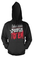 Einfach l&auml;cheln - Kapuzensweat