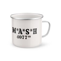 Emaille Becher MASH 4077 Tasse 1 Outdoor