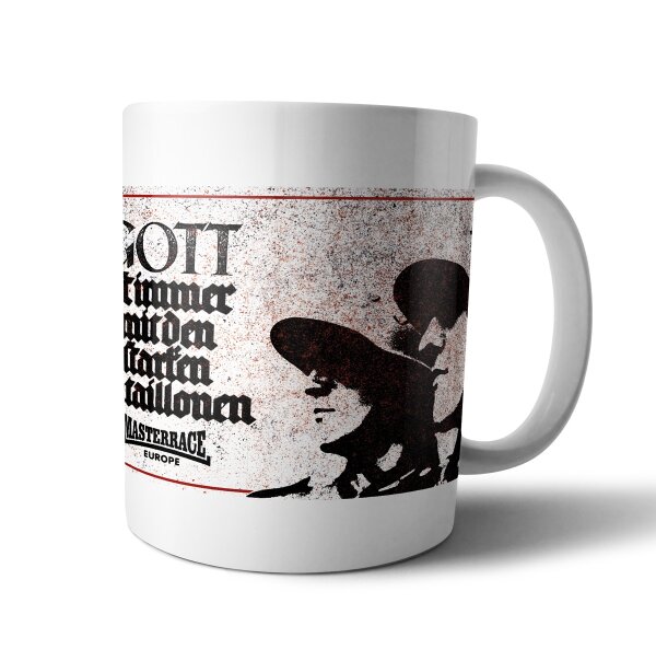 Starkes Bataillon Masterrace Tasse