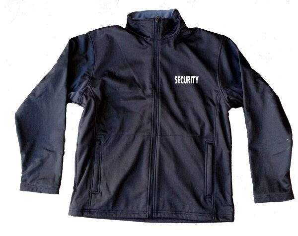 SECURITY - Softshell Jacke Sicherheitsdienst Arbeitskleidung Securityausr&uuml;stung