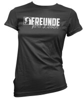 Freunde f&uuml;rs Leben - Ladyshirt Pferde Kaltblut...