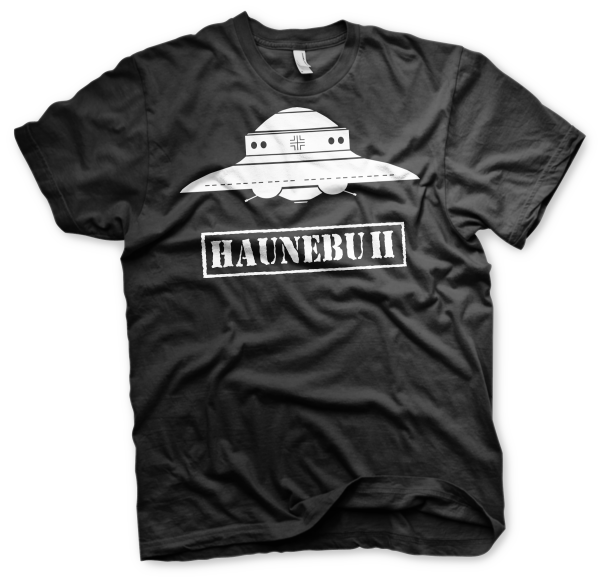 Haunebu 2 - Tshirt UFO Wehrmacht Mond Vril Vergeltung