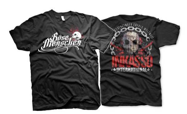 B&ouml;se Menschen Inkasso International Tshirt Ultras Hools Streetwear M