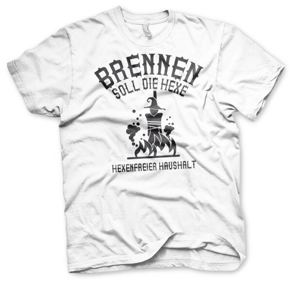 Brennen soll die Hexe - Scheidung-Tshirt Trennung Junggeselle Exfreundin
