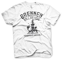 Brennen soll die Hexe - Scheidung-Tshirt Trennung...