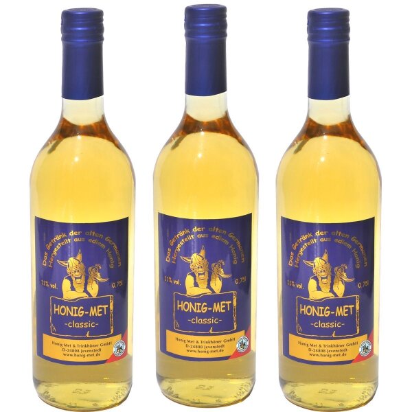 Met - Classic 3er Set Honigwein