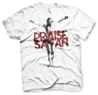 Praise Satan - Tshirt Lucifer Belzebub 666 Black Metal