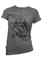 Baphomet- Ladyshirt Lucifer Hail Satan 666 Antichrist...
