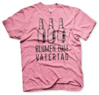 Blumen zum Vatertag - Tshirt M&auml;nnertag Saufen Bier