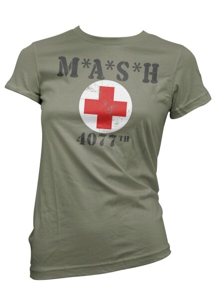 M.A.S.H. Lazarett 1- Ladyshirt Kult Koreakrieg Army Military US