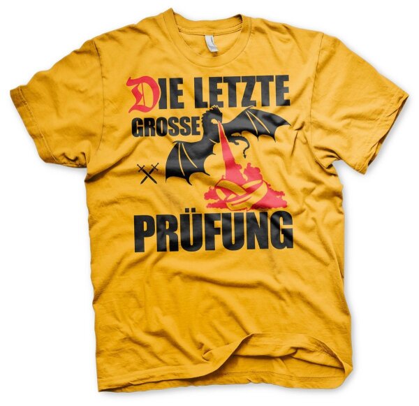 Die letzte Grosse Pr&uuml;fung - JGA Shirt Junggesellenabschied M&auml;nnerabend Hochzeit