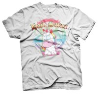 Einhorn Hail Satan - Tshirt Funshirt Unicorn Einhorn