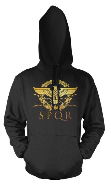 S.P.Q.R. Legionsadler - Kapuzensweat Rom C&auml;sar Legion Tacitus 13te Antike