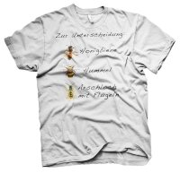 Arschloch mit Fl&uuml;gel - Tshirt Wespe Imker Bienen...